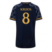 Koszulka piłkarska Real Madrid Toni Kroos #8 Strój wyjazdowy dla kobiety 2023-24 tanio Krótki Rękaw